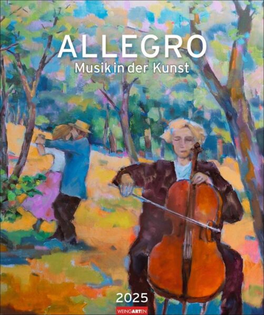 'Allegro Musik in der Kunst Kalender 2025 Musik in der Kunst