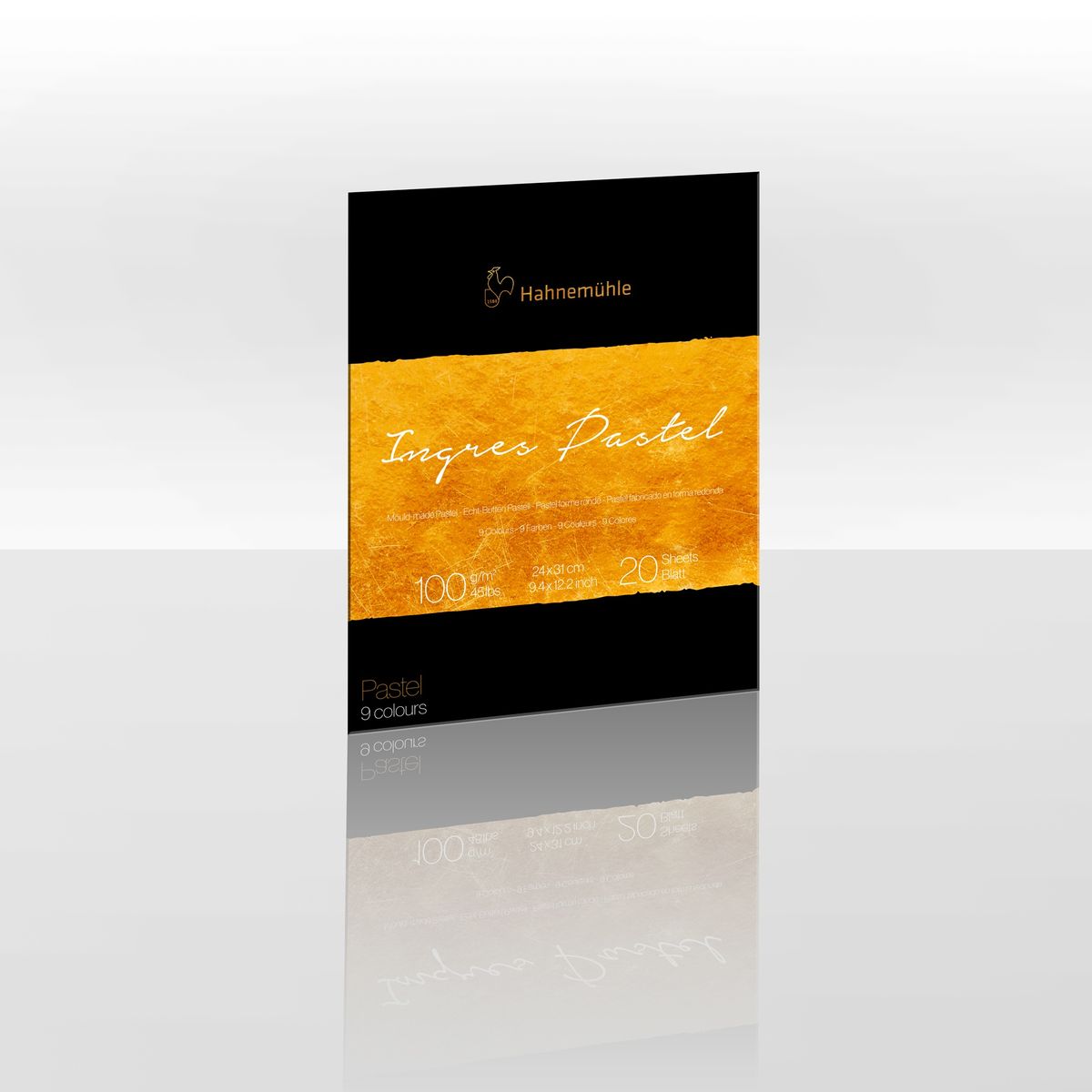 Hahnemühle Papier The Collection Ingres Pastel, 24 x 31 cm, 100 g/m²