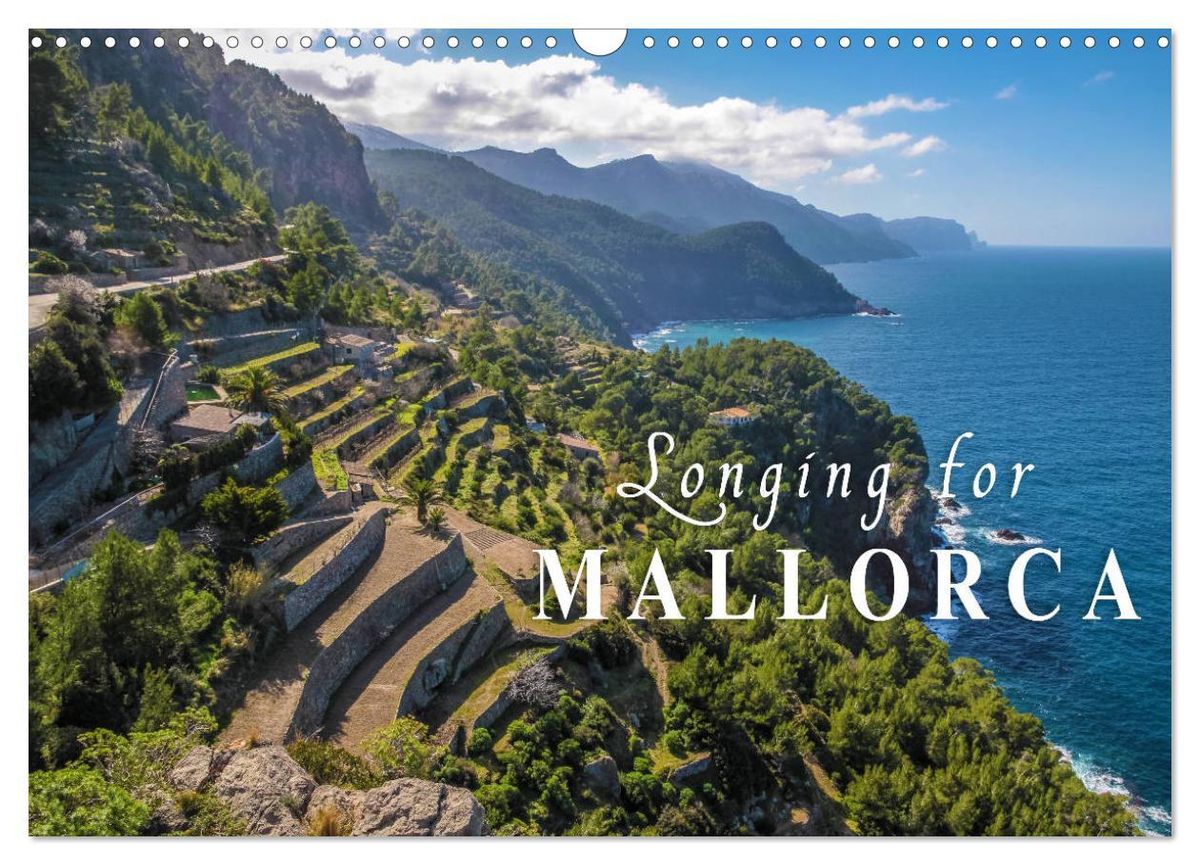 'Longing for Mallorca (Wall Calendar 2024 DIN A3 landscape), CALVENDO