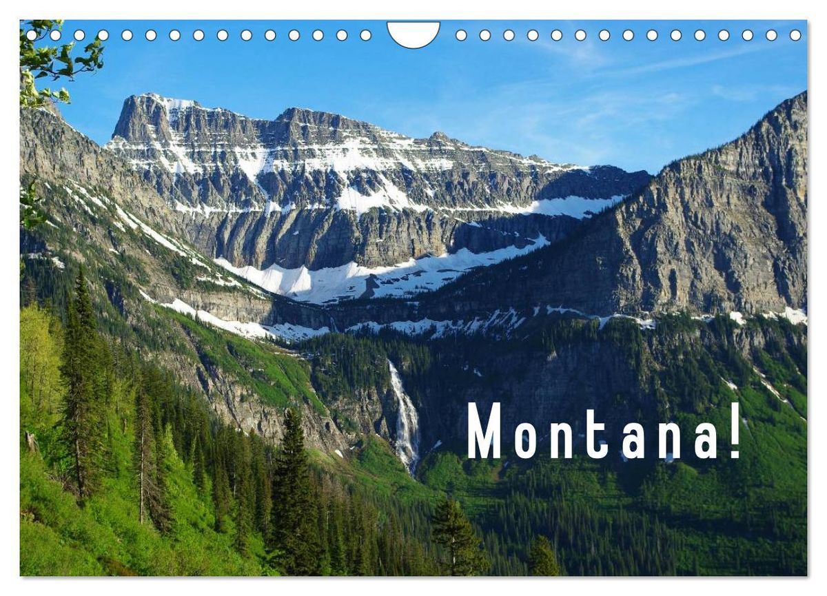'Montana! / UKVersion (Wall Calendar 2025 DIN A4 landscape), CALVENDO