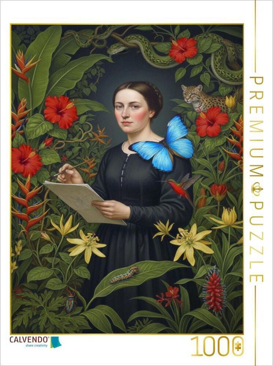 Cover: CALVENDO Puzzle Maria Sibylla Merian (1647–1717): 1000 Teile