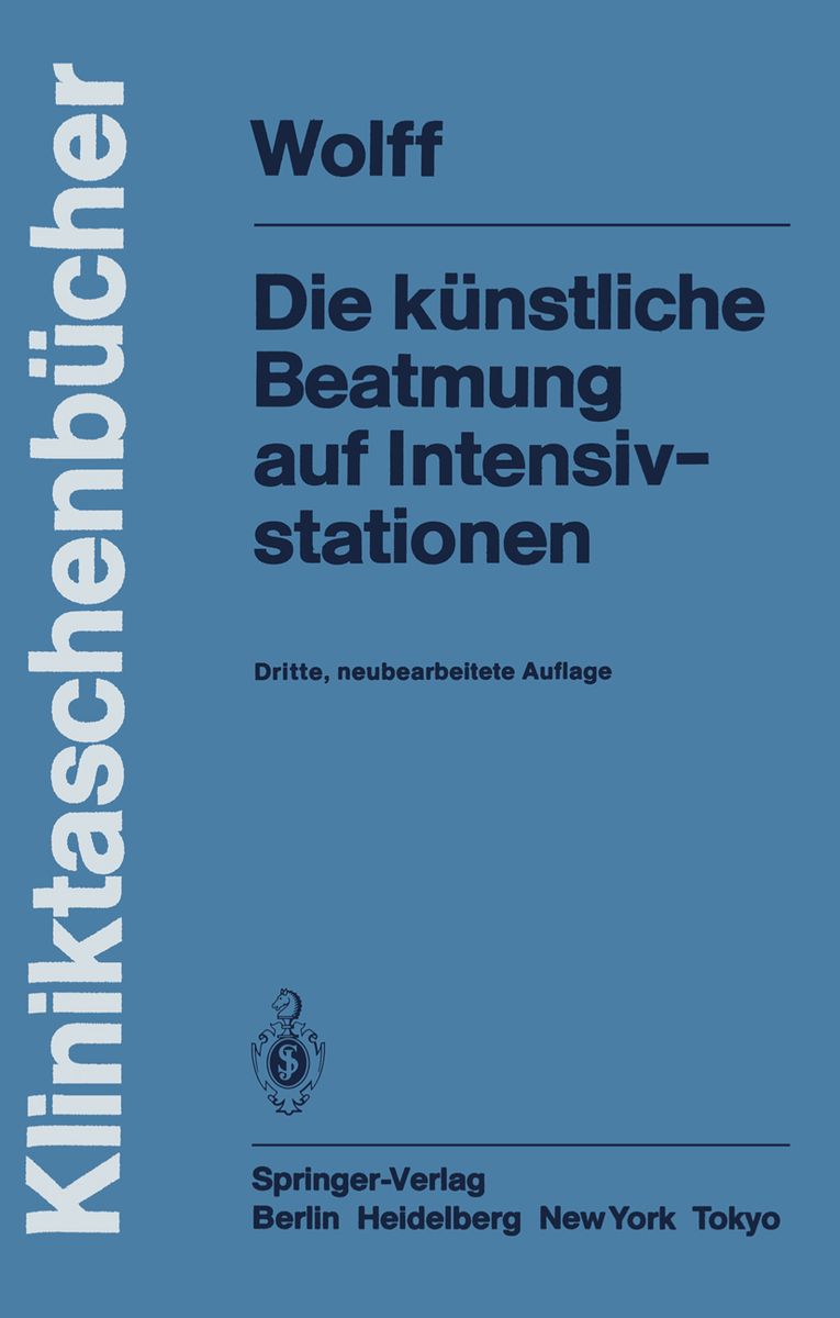 Die knstliche Beatmung auf Intensivstationen" online kaufen