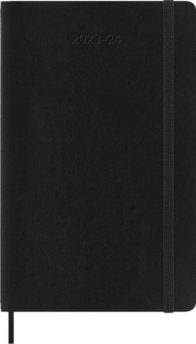 Moleskine 18 Monate Wochen Notizkalender 2023/2024, L/A5, 1 Wo = 1