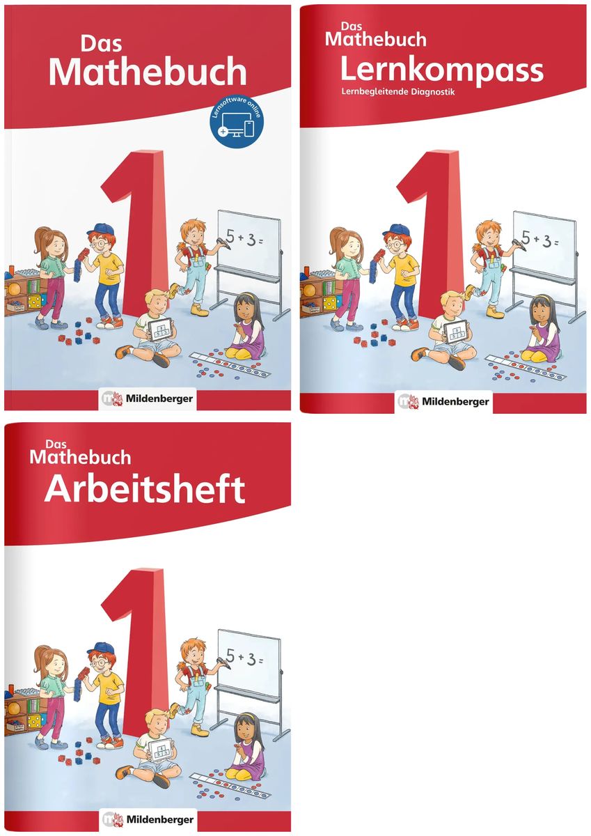 'Das Mathebuch 1 - Neubearbeitung - Schülerbuch/Lernkompass/Arbeitsheft ...