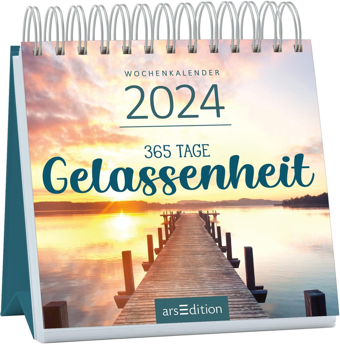 'MiniWochenkalender 365 Tage Gelassenheit 2024' 'Immerwährende