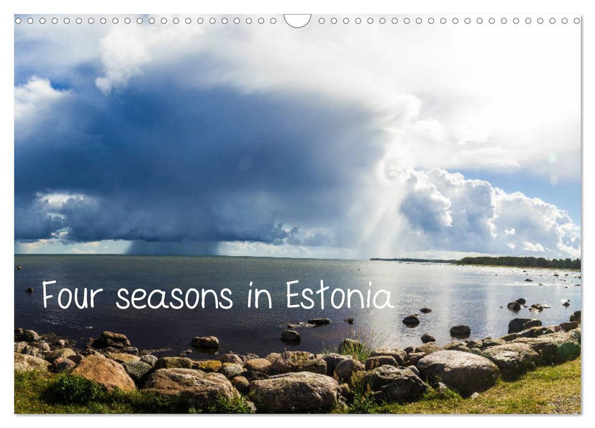 'Four seasons in Estonia (Wall Calendar 2025 DIN A3 landscape ...