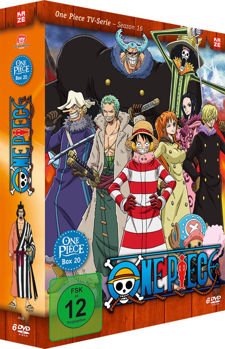 One Piece - TV-Serie Box Vol. 20 (Episoden 602-628) [6 DVDs] als
