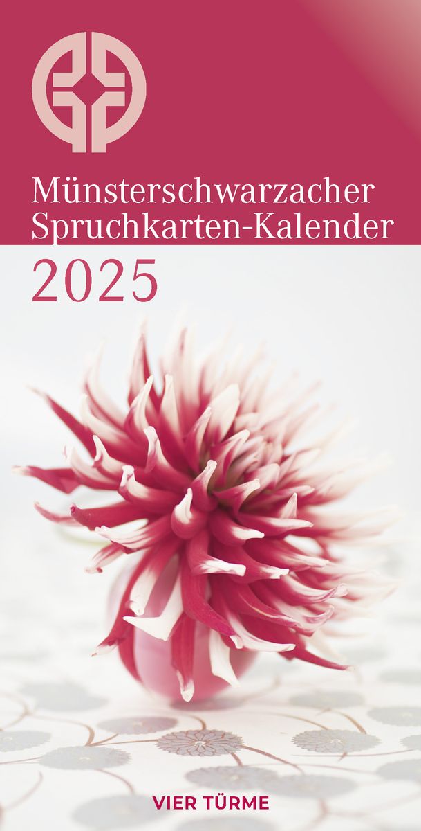 'Münsterschwarzacher Spruchkarten-Kalender 2025' - 'Postkartenkalender