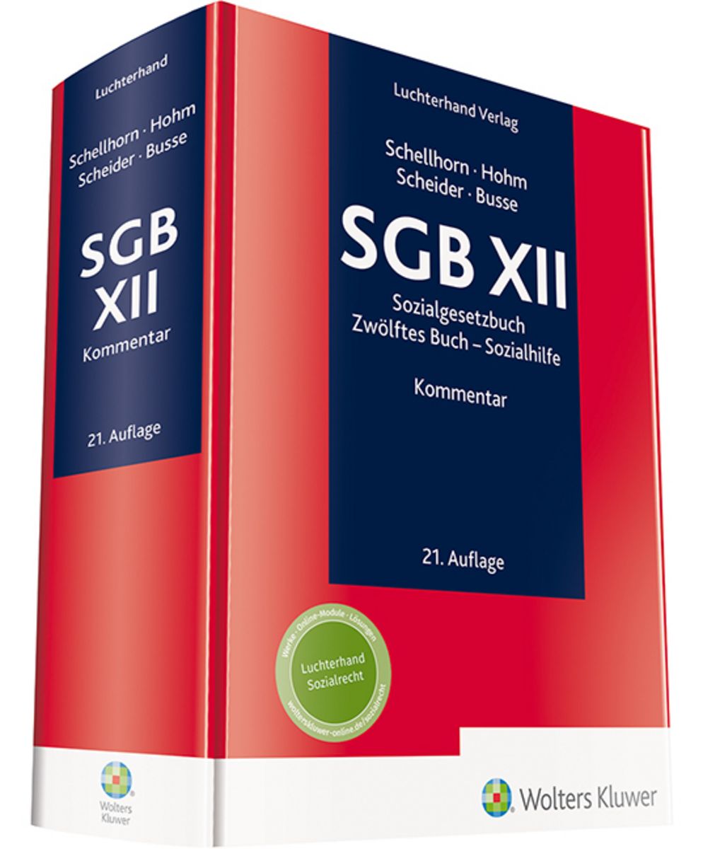 SGB XII Kommentar von Helmut Schellhorn - Buch | Thalia