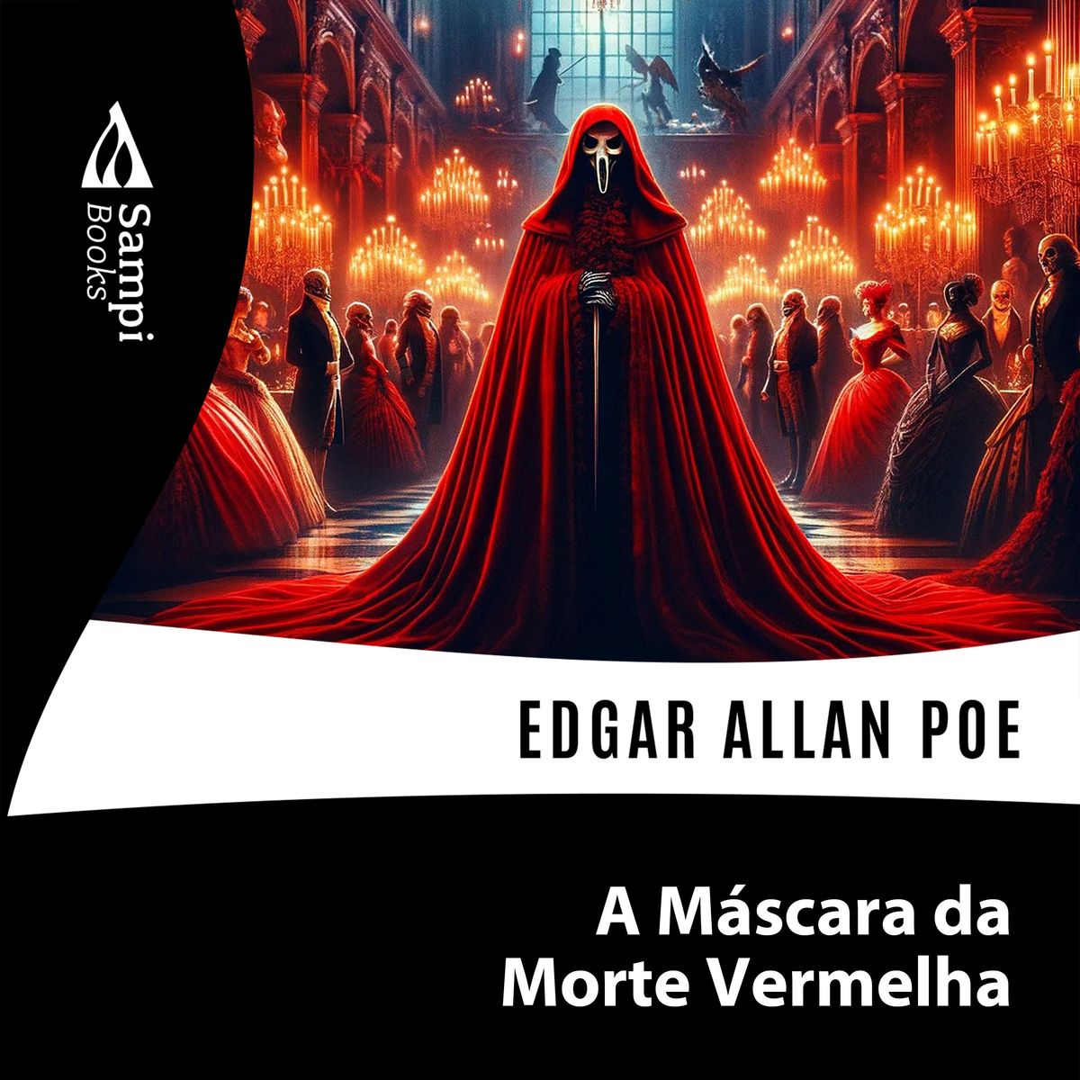 'A Máscara da Morte Vermelha' von 'Edgar Allan Poe' - Hörbuch-Download