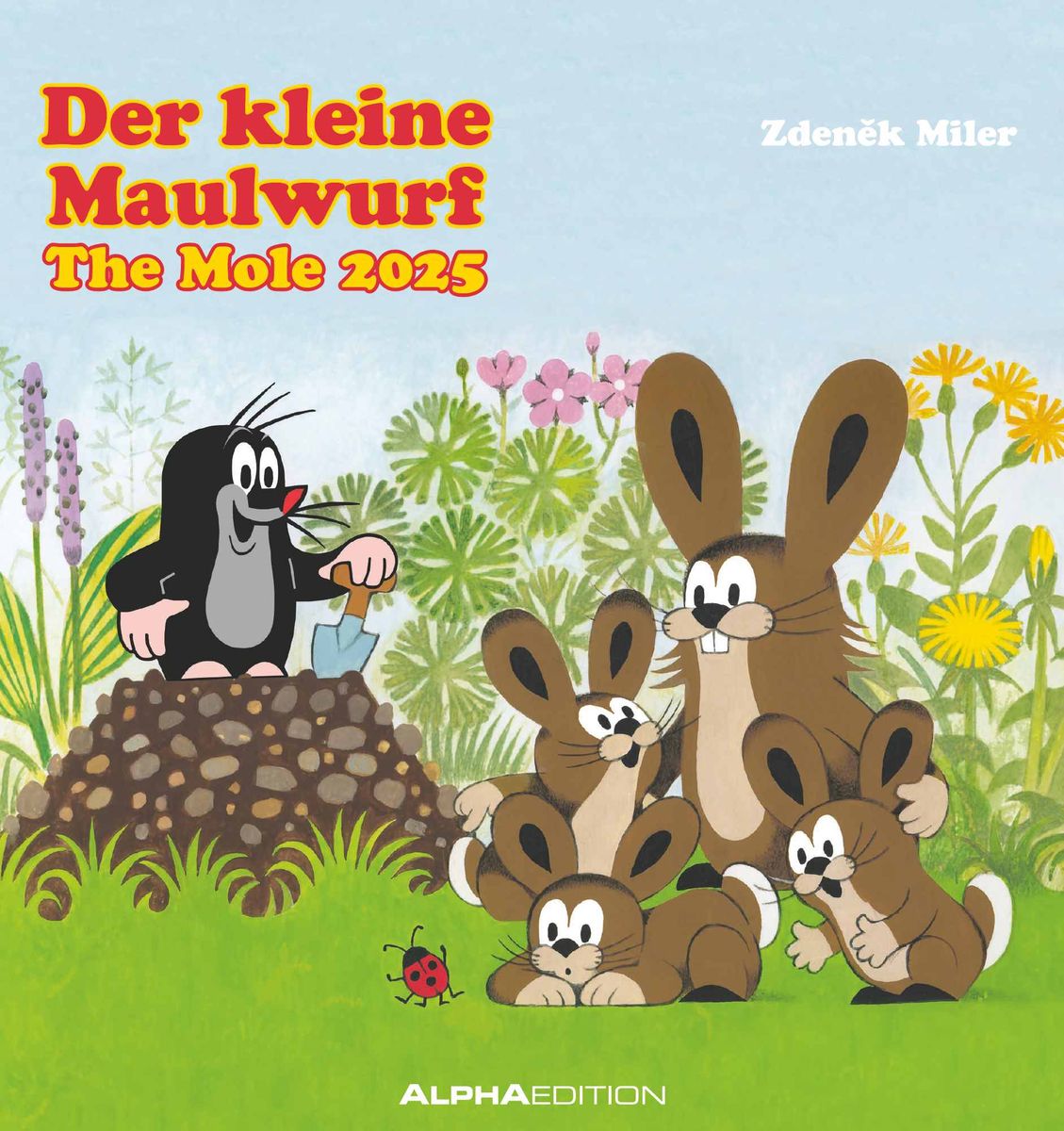 Der kleine Maulwurf 2025 PostkartenKalender KalendermitPostkarten zumraustrennen