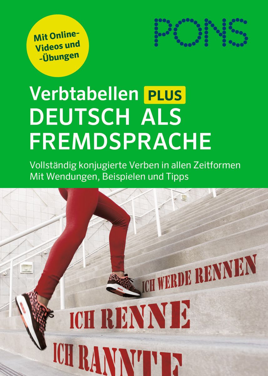 Pons Verben Mit Präpositionen 'PONS Verbtabellen Plus Deutsch als Fremdsprache' - 'Deutsch für
