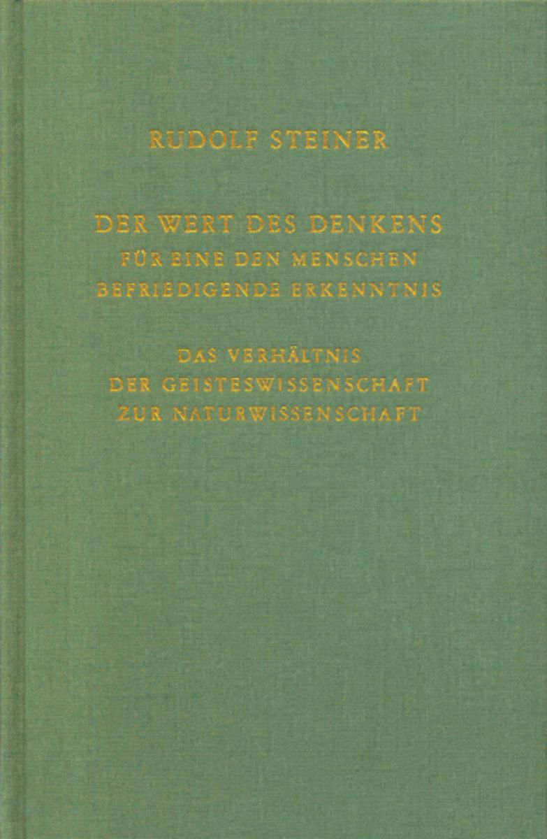 Der Wert des Denkens für eine den Menschen befriedigende Erkenntnis