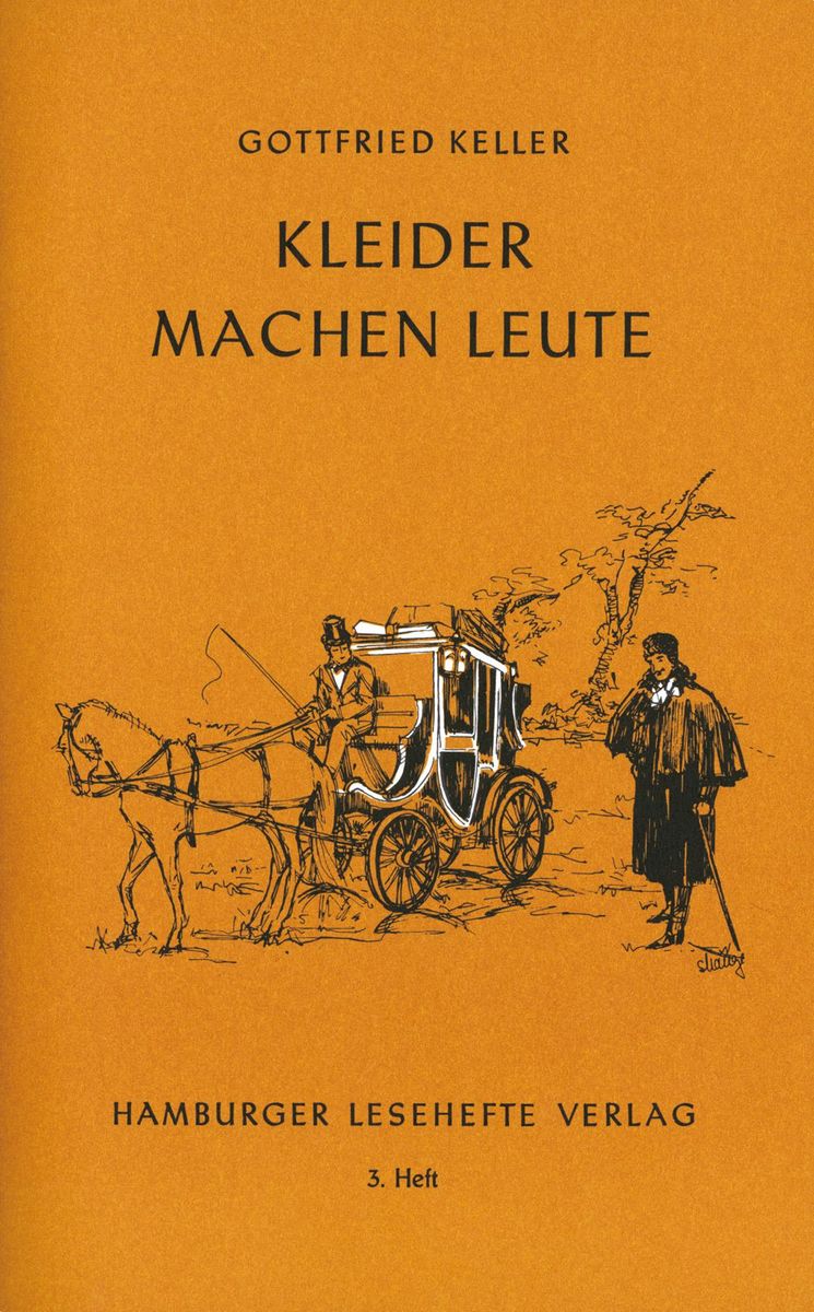 Kleider Machen Leute Arbeitsblätter Lösungen 'Kleider machen Leute' - 'Hamburger Lesehefte' Schulbuch - '978-3-87291