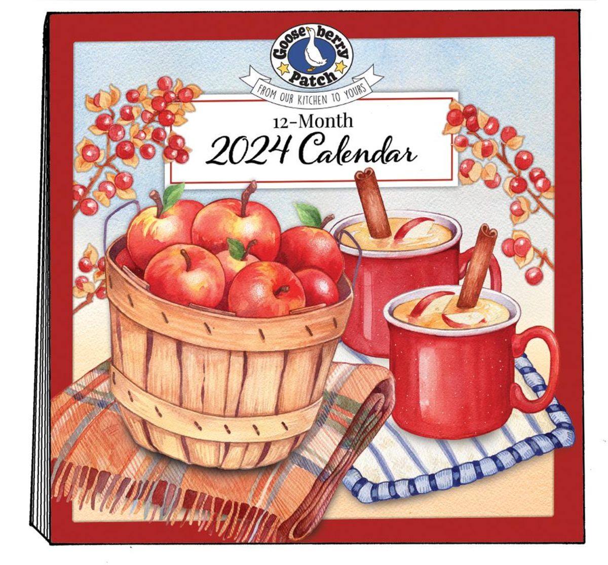 '2024 Gooseberry Patch Wall Calendar' 'Küchenkalender'