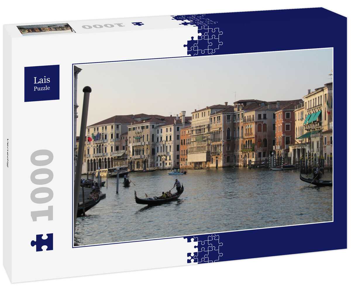 Lais Puzzle Oviedo 1000 Teile – Hochwertig Gestanzt, Mit Stabiler Schachtel, Motiv: Stadtansicht