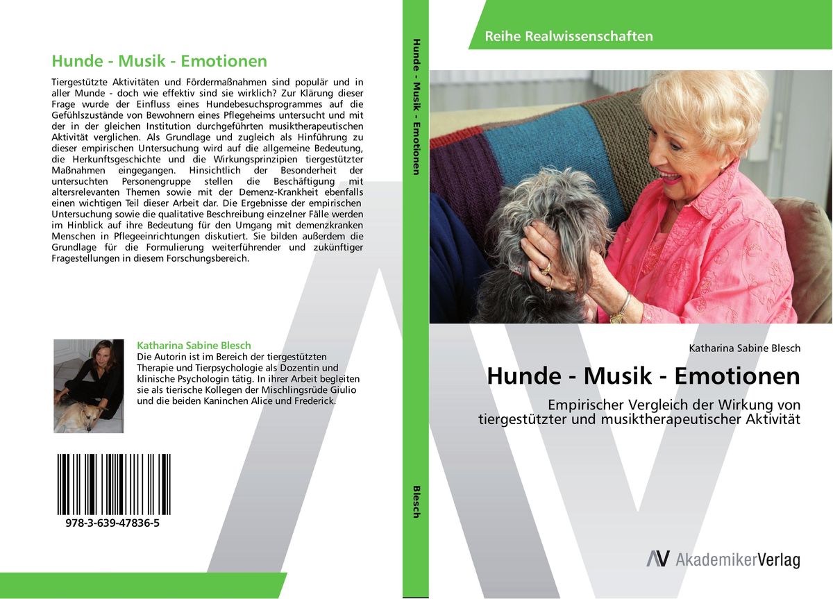 'Hunde - Musik - Emotionen' von 'Katharina Sabine Blesch' - Buch - '978-3-639-47836-5'
