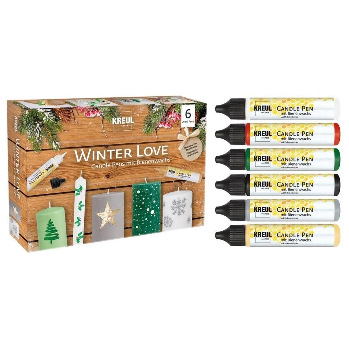 KREUL Kerzenstifte Candle Pens Winter Love 6 Stück kaufen