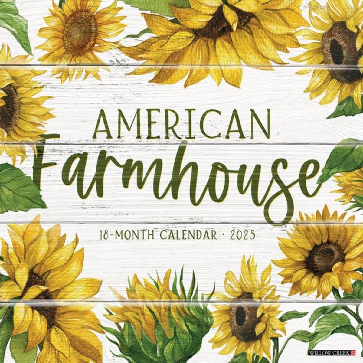 'American Farmhouse 2025 12 X 12 Wall Calendar' 'Länder & Städte'