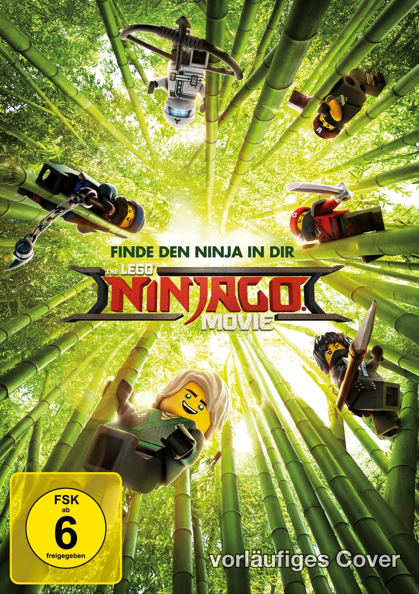 The Lego Ninjago Movie von Charlie Bean DVD