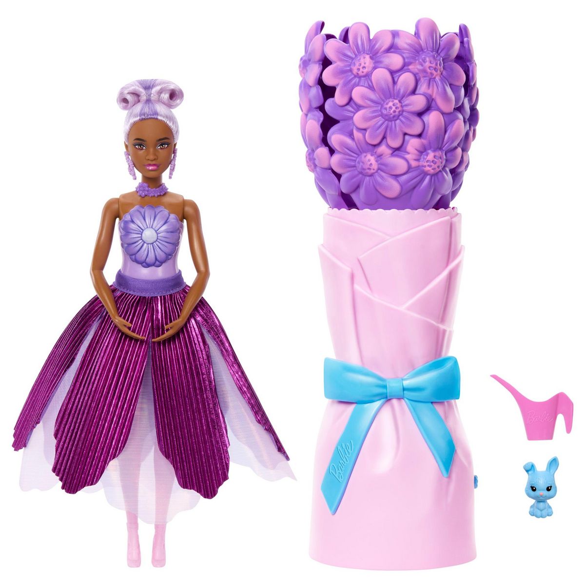 りあるbarbie Barbie Flower Surprise Puppe - lila Gänseblümchen kaufen