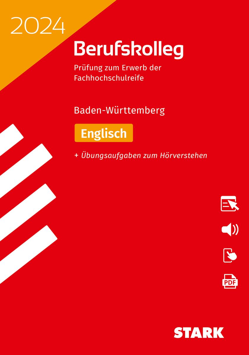 Kommunikationsprüfung Englisch Bw 2024 Themen 'STARK Original-Prüfungen Berufskolleg Englisch 2024 - BaWü
