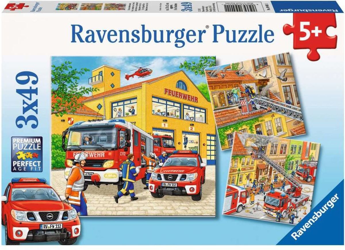 Ravensburger Gormiti Kinderpuzzle – 3 X 49 Teile, Für Kinder Ab 5 Jahren, Bunte Motive