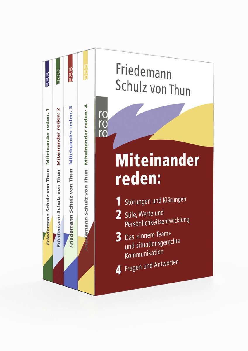 Friedemann Schulz Von Thun Miteinander Reden 'Miteinander reden 1– 4 (Faltschachtel)' von 'Friedemann Schulz Thun