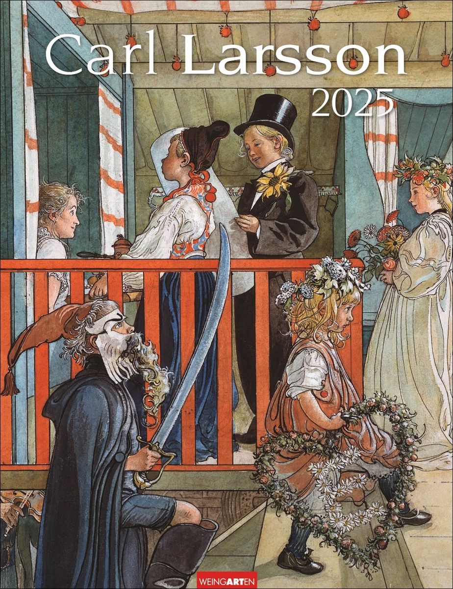 'Carl Larsson Kalender 2025' - 'Wandkalender'