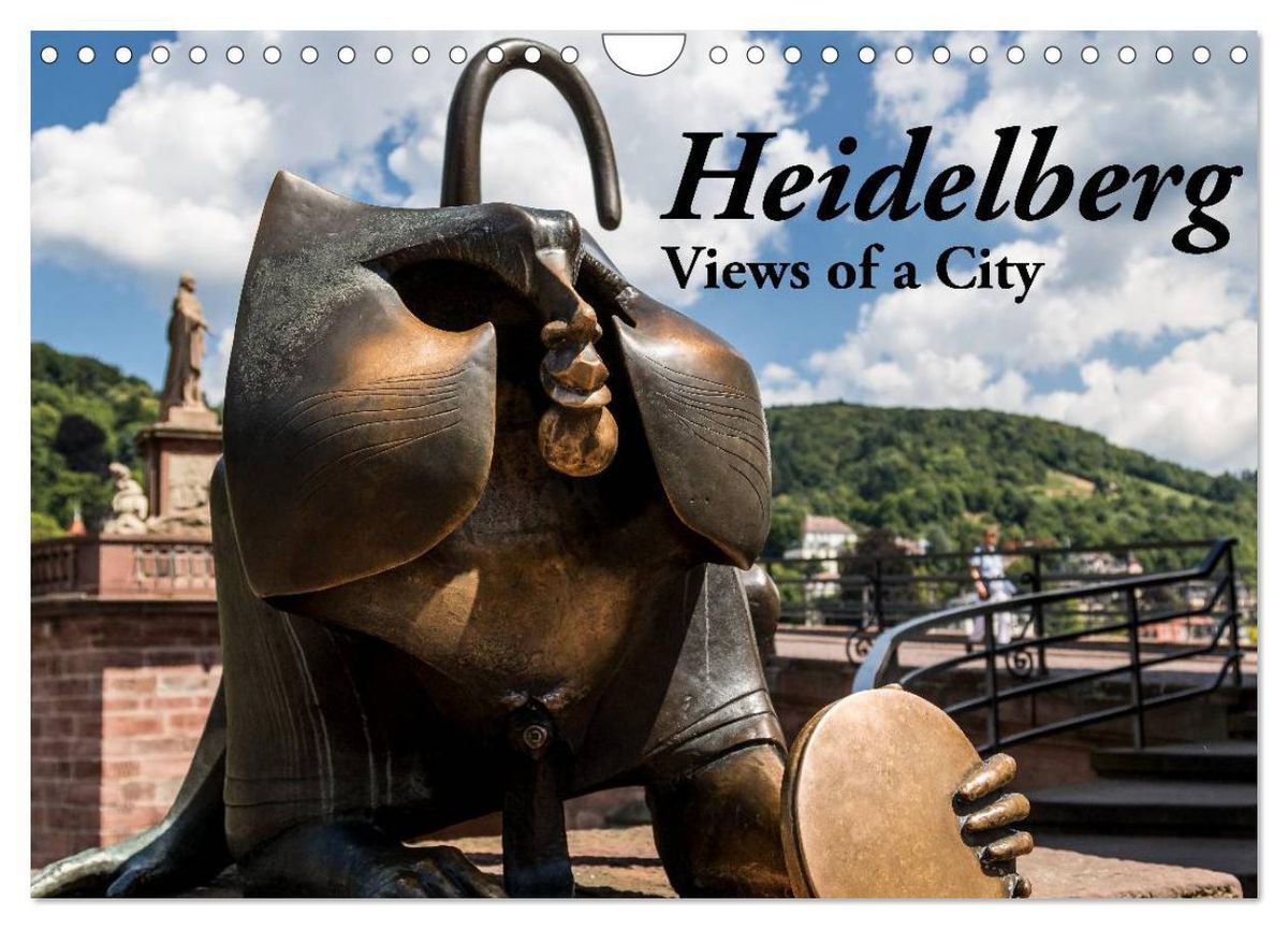 'Heidelberg Views of a City (Wall Calendar 2025 DIN A4 landscape