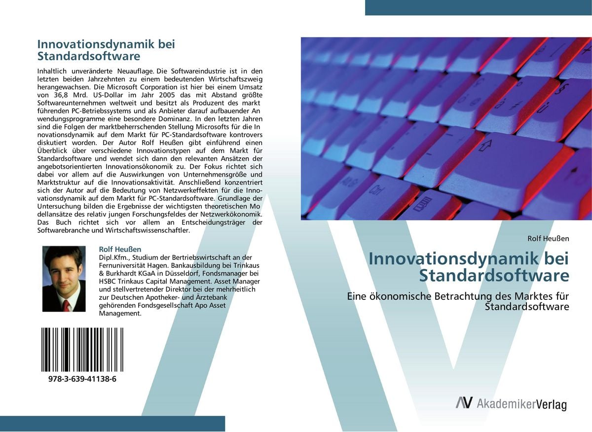 'Innovationsdynamik bei Standardsoftware' von 'Rolf Heussen' - Buch ...