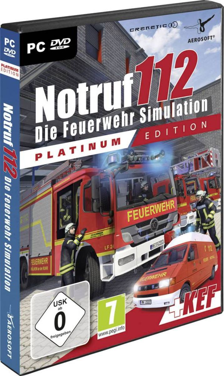 Notruf 112 - Die kaufen \'PC\' Gold\' Feuerwehr Simulation für