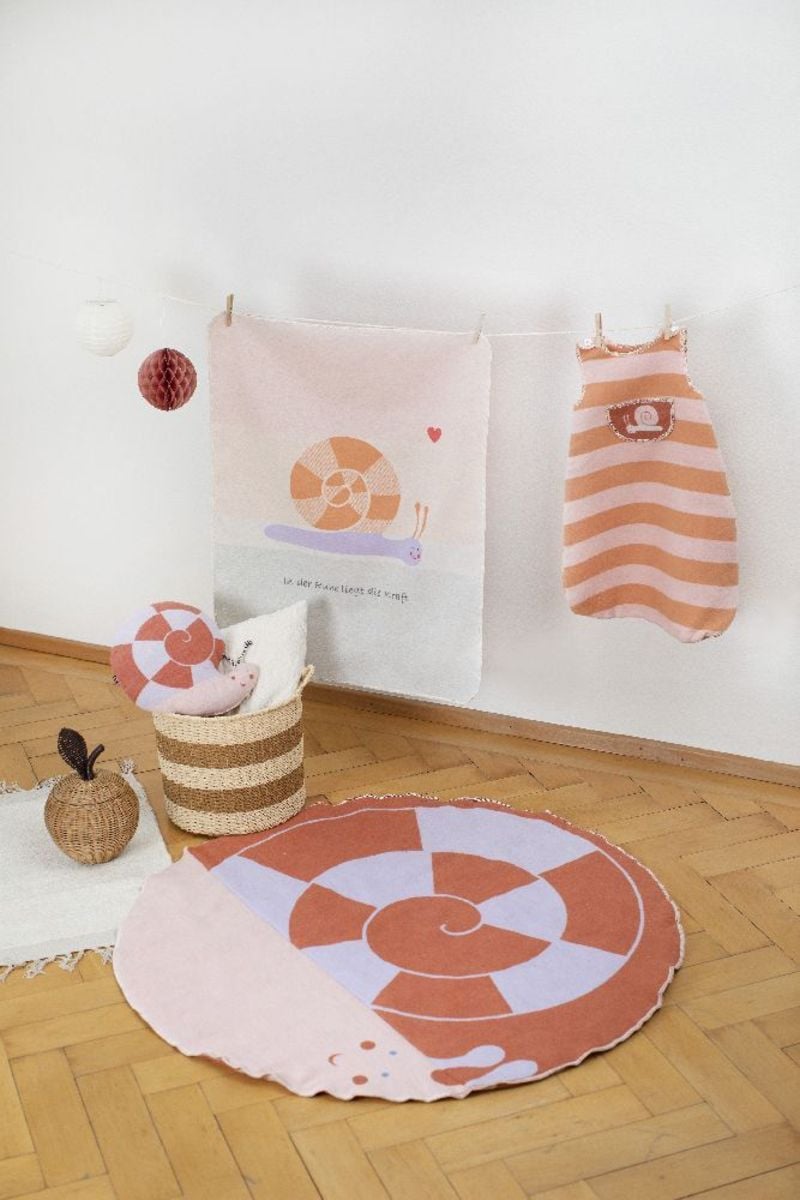 'Fussenegger Babydecke "Schnecke" inkl. Stick rohweiß online bestellen
