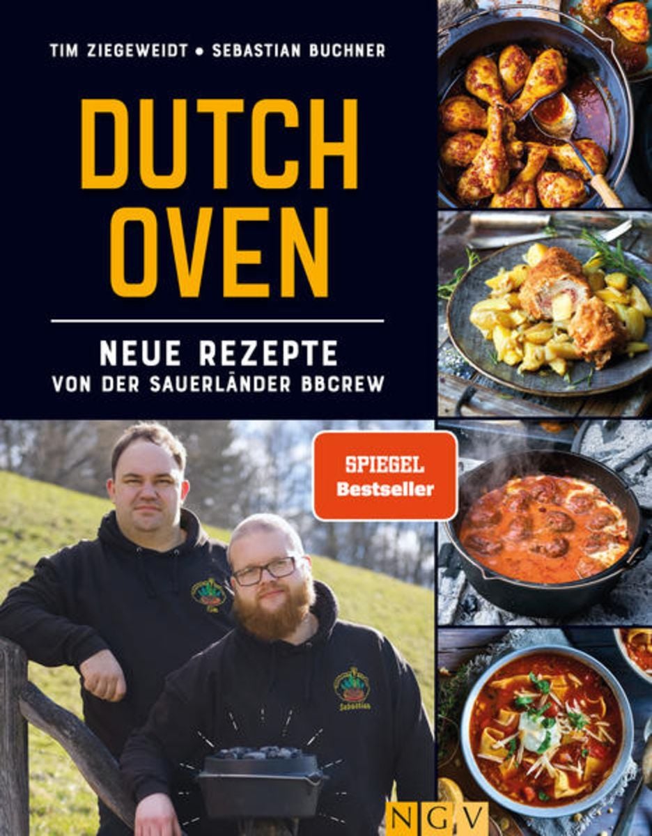 Kochbuch „Dutch Oven – Deftiges Aus Dem Dopf“ – Deutsche Ausgabe 2022, 140 Seiten