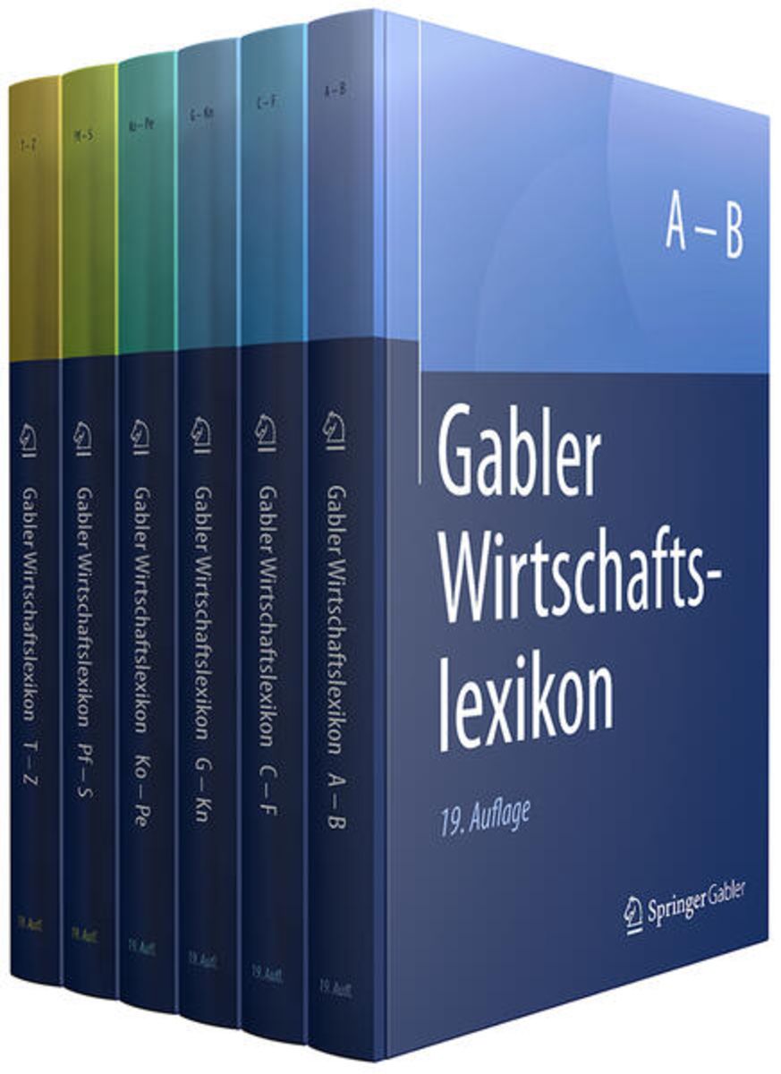 Gabler Wirtschaftslexikon Von Buch 978 3 658 19570 0 1765