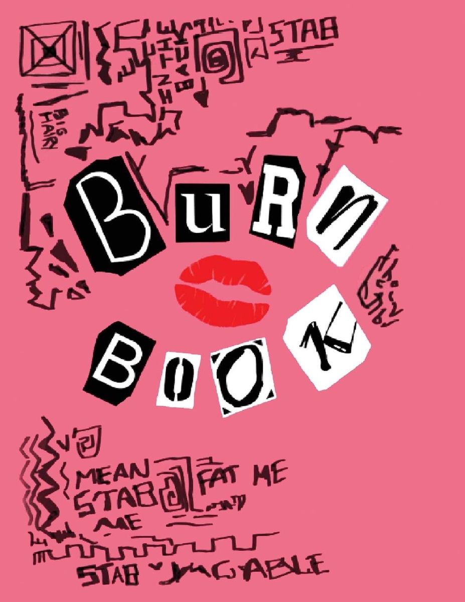 'Burn Book Mean Girls: Mean Girls inspired Its full of secrets! - Blank ...