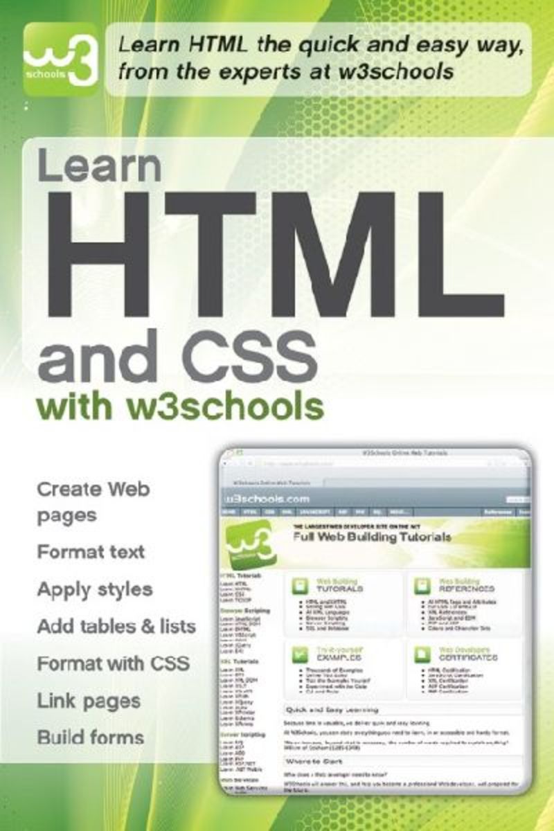 'Learn HTML and CSS with w3Schools' von 'W3schools' 'Taschenbuch