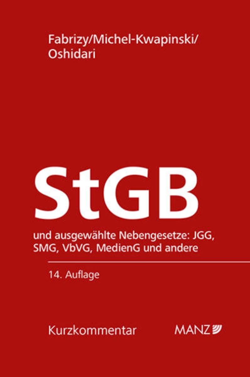 'Strafgesetzbuch StGB' von 'Ernst Eugen Fabrizy' - Buch - '978-3-214 ...