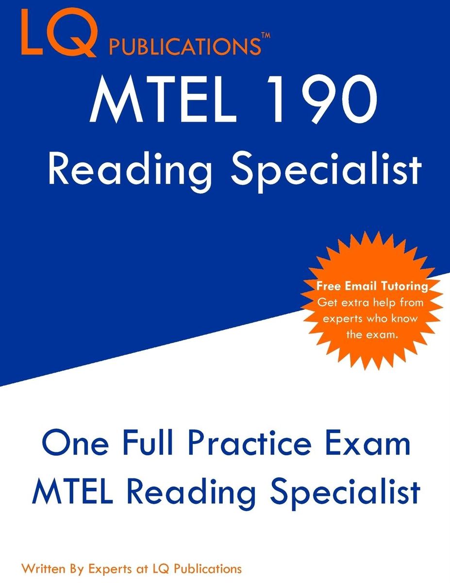 'MTEL Reading Specialist' 'Nach Schulform' Schulbuch '978164926