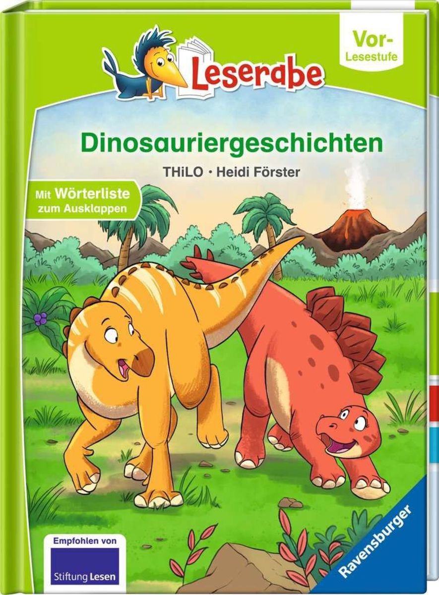 Dinosauriergeschichten - Leserabe ab Vorschule - Erstlesebuch für