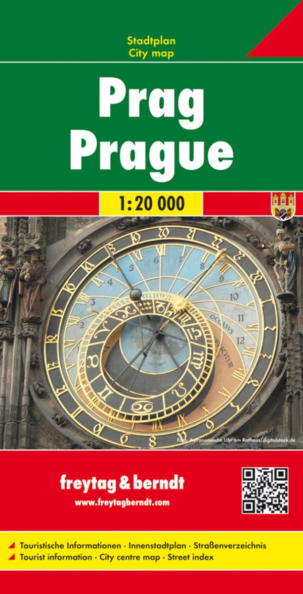 Prag Stadtplan 1 20 000 Von Freytag Berndt Und Artaria Kg