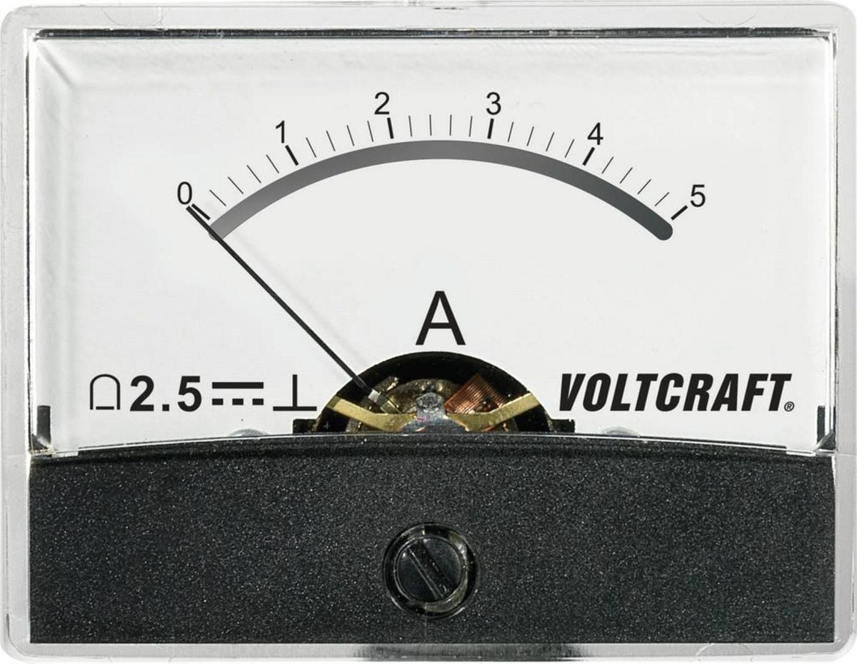 5 A AC Amperemeter Einbau – Drehspulenanzeige Fü Produktbild-Vorschau 5