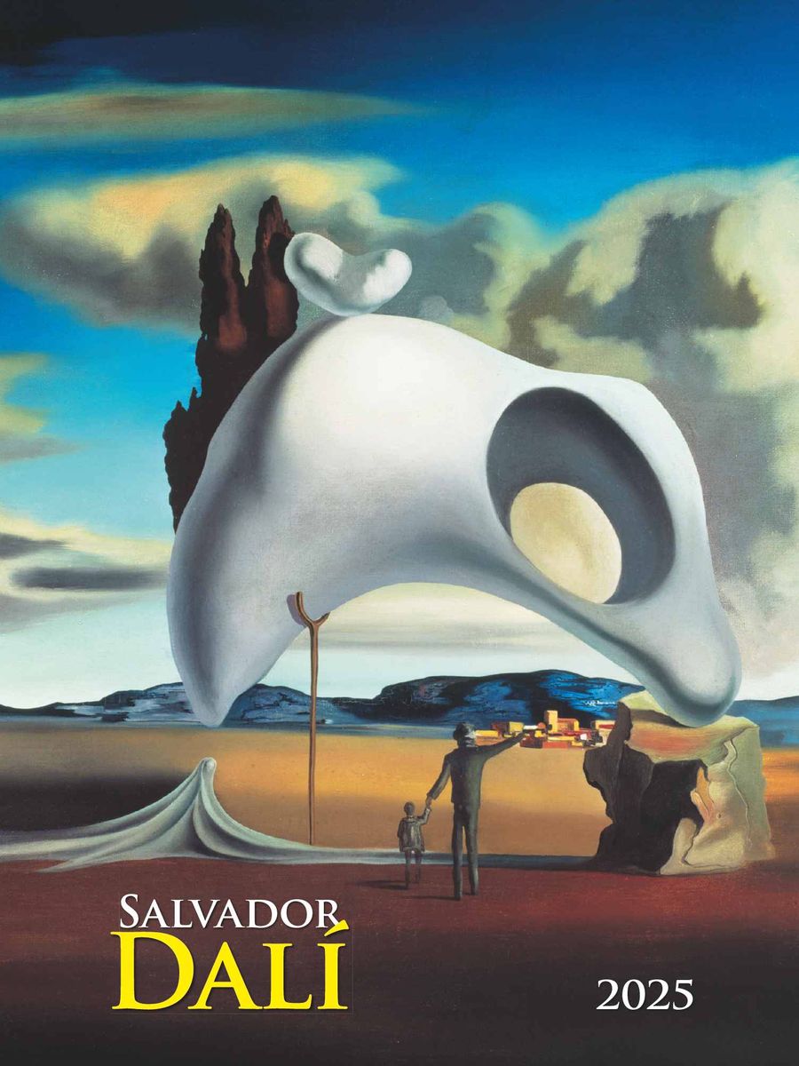 'Salvador Dali 2025 BildKalender 42x56 cm KunstKalender Wand