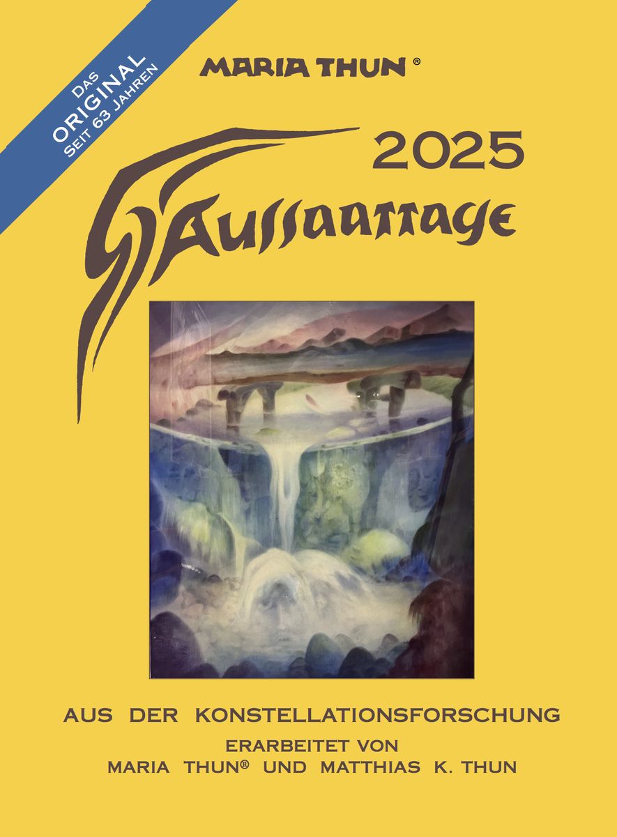 'Aussaattage 2025 Maria Thun Wandkalender' von 'Matthias K. Thun