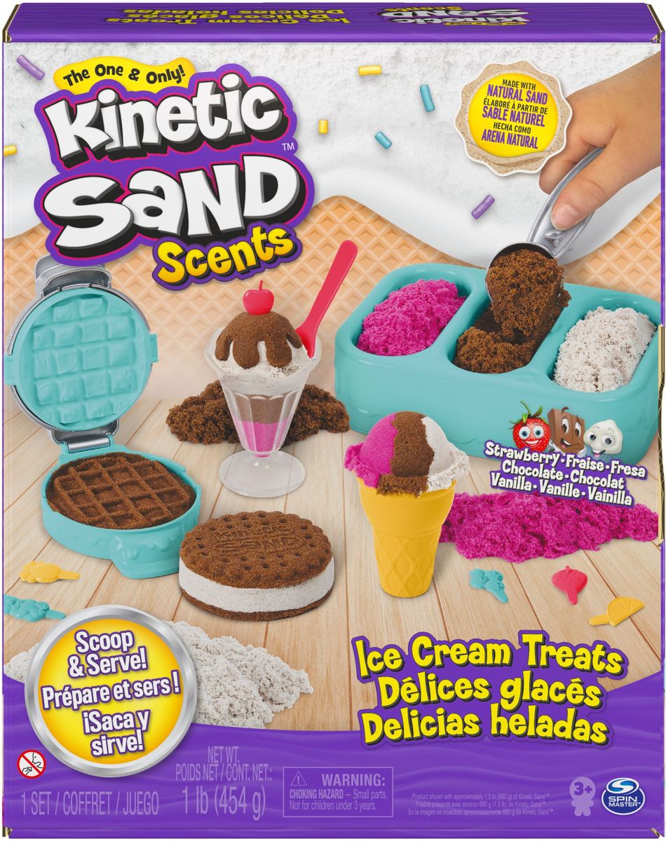 Spin Master - Kinetic Sand - Eiscreme Set mit Duftsand, 510 g' kaufen -  Spielwaren