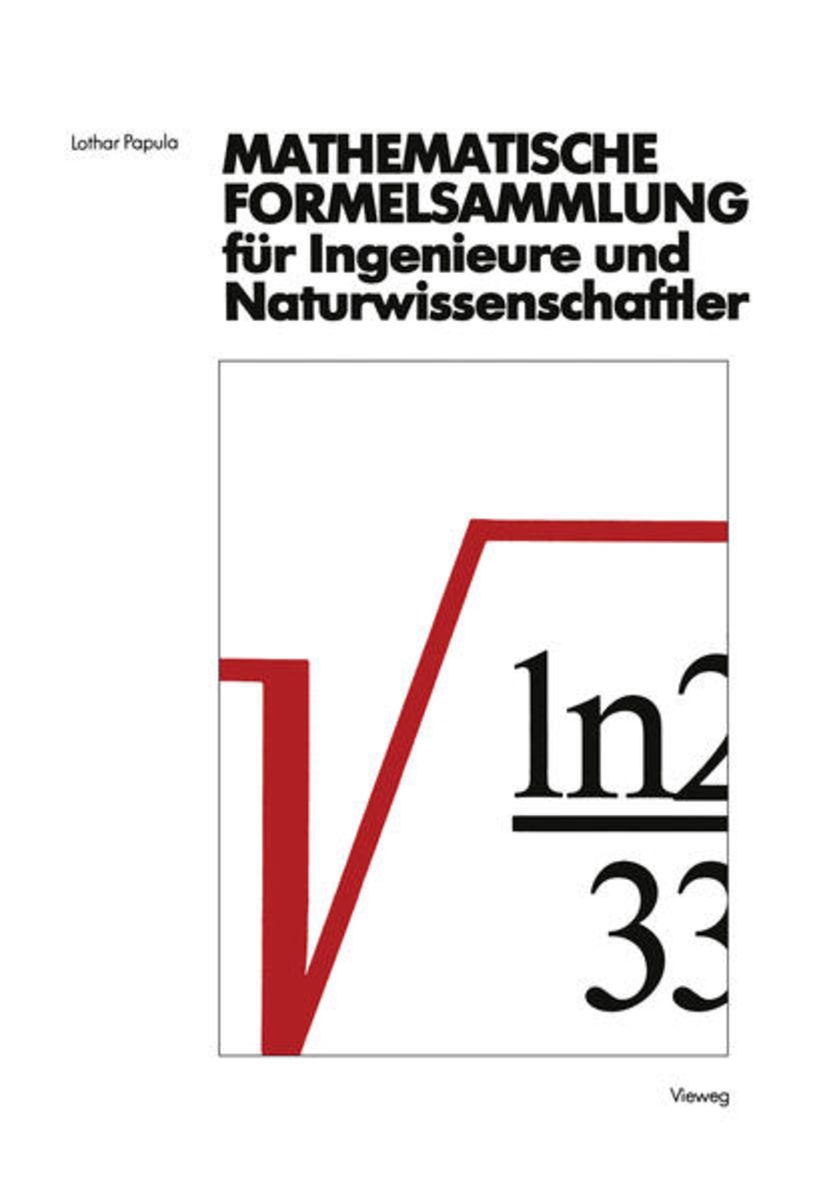 Mathematische Formelsammlung Für Ingenieure Und Naturwissenschaftler