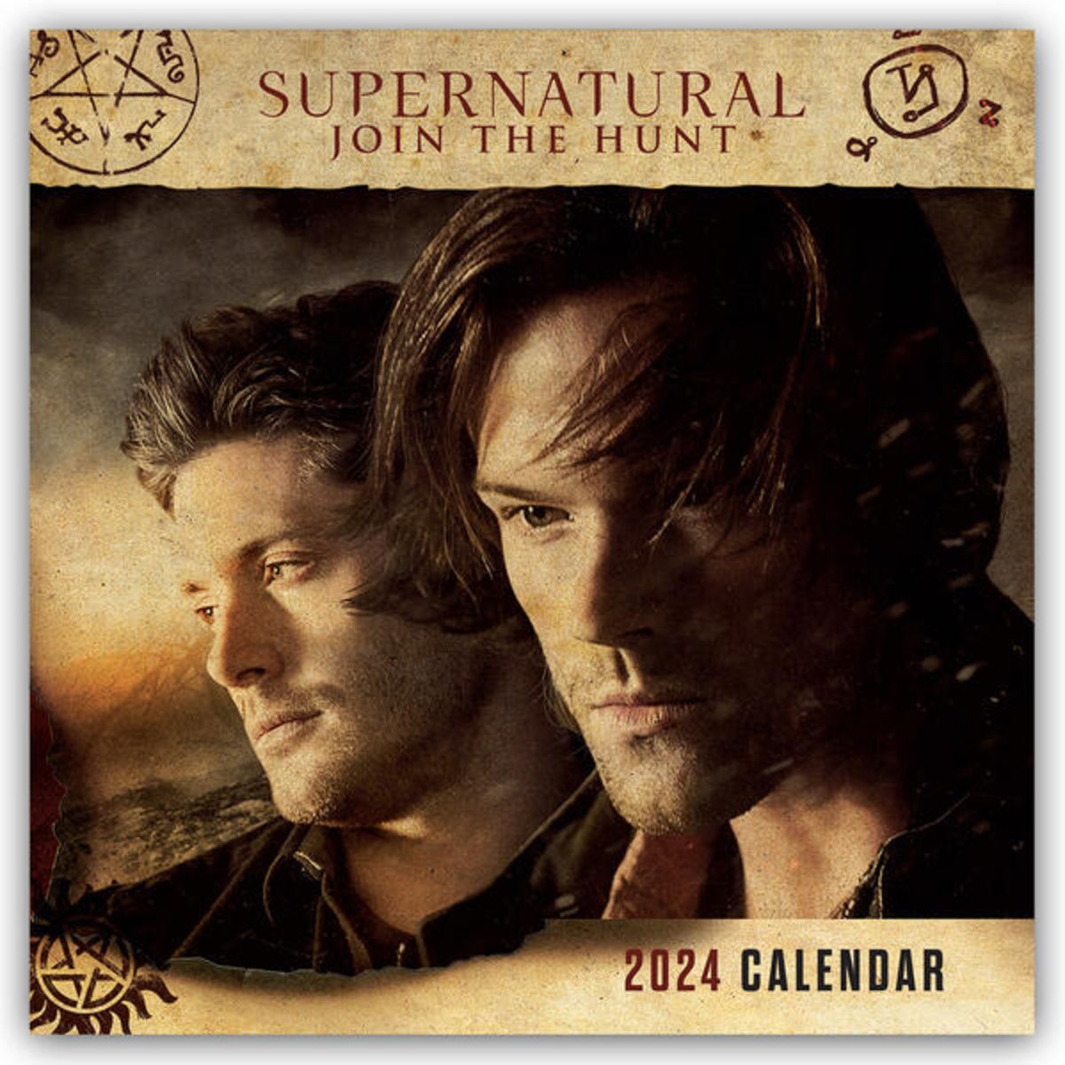 'Supernatural Join the Hunt Kalender 2024' 'Wandkalender'