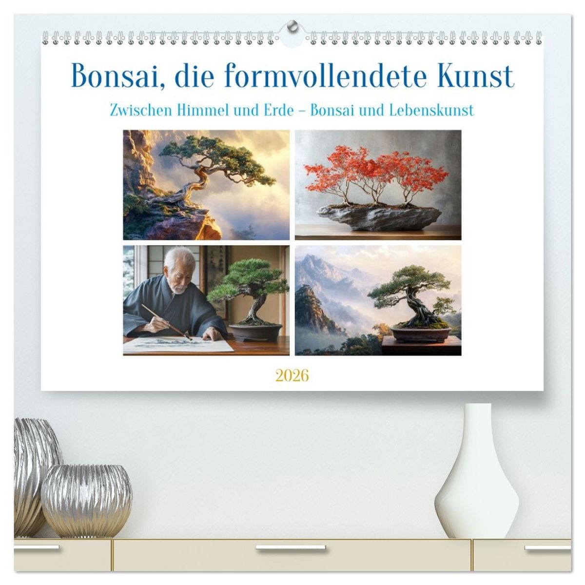Bonsai, die formvollendete Kunst (hochwertiger Premium Wandkalender 2026  DIN A2 quer), Kunstdruck in Hochglanz" kaufen