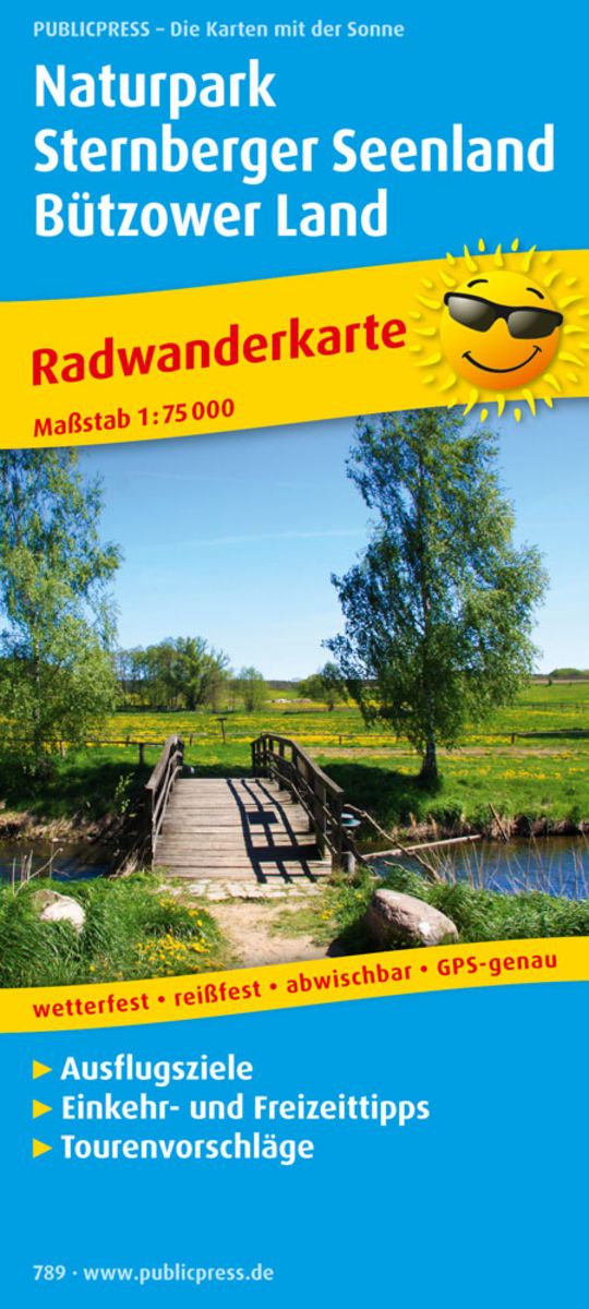 'Naturpark Sternberger Seenland, Bützower Land 1 : 75 000' von ...