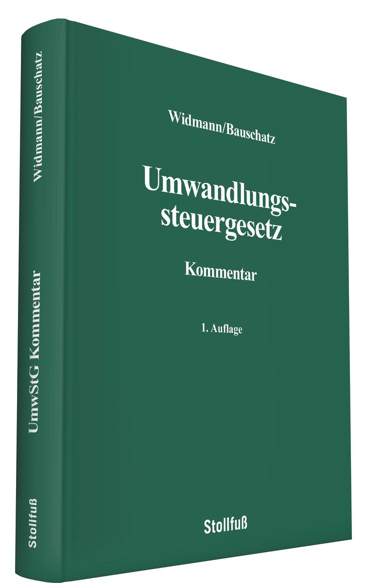 "Umwandlungssteuergesetz Kommentar" Online Kaufen | Thalia